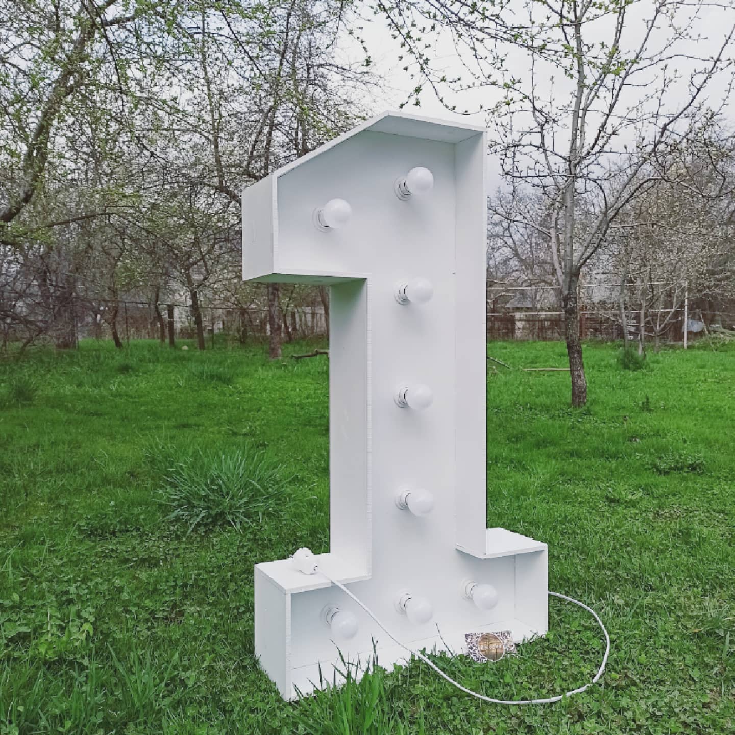 light up Marquee Number Letter LED bulb birthday decor 4