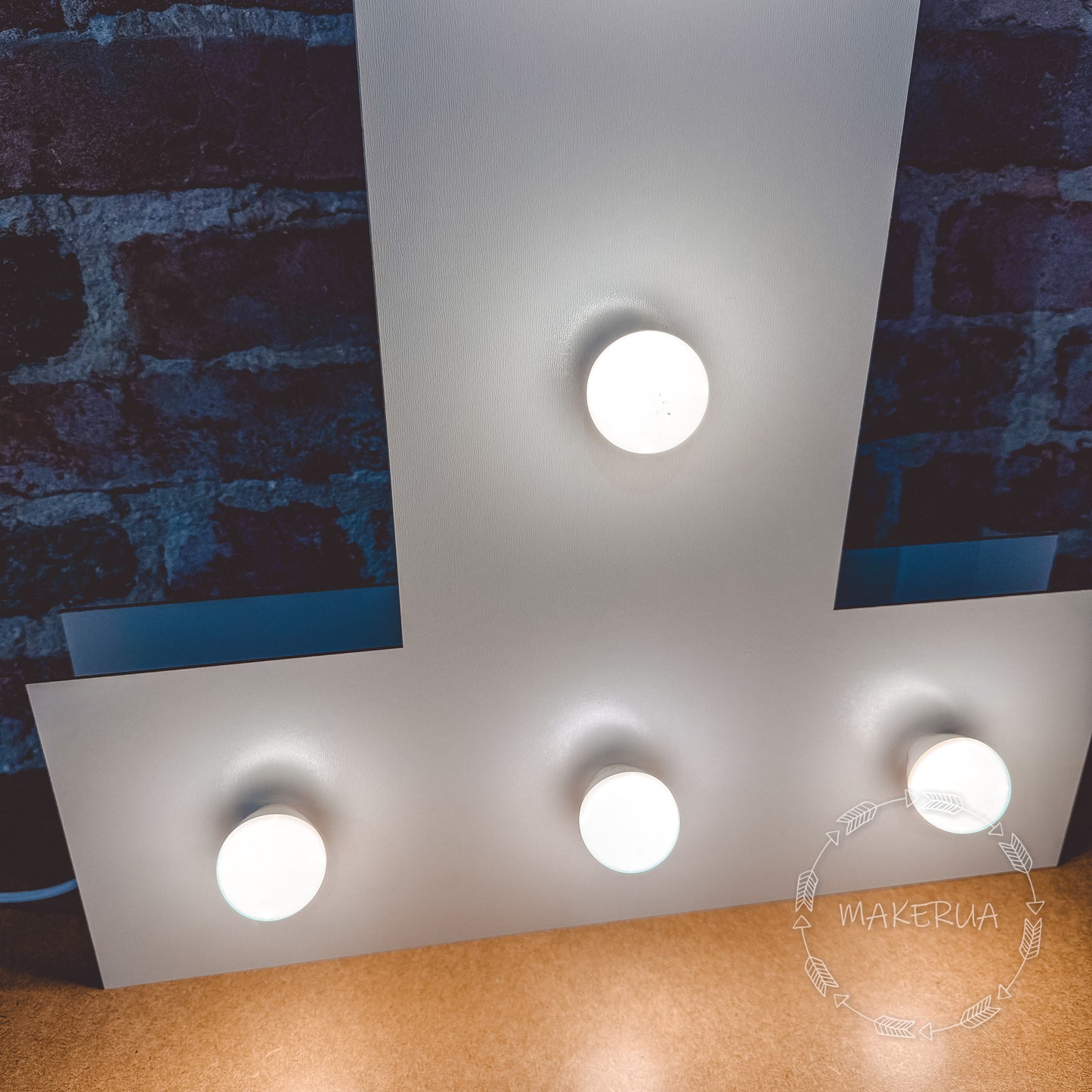 Number 1 One 1st First birthday 1m (3.3ft) + LED Light Bulbs marquee numbers neon sign backdrop white decoration large giant big party props decor NHW1