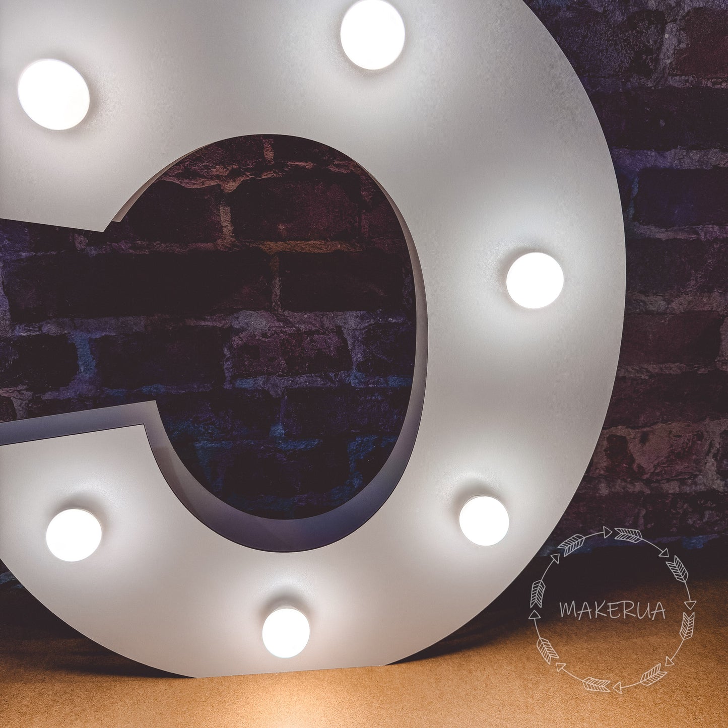 Number 5 Five birthday 1m (3.3ft) + LED Light Bulbs marquee numbers neon sign backdrop white decoration large giant big party props decor NHW5