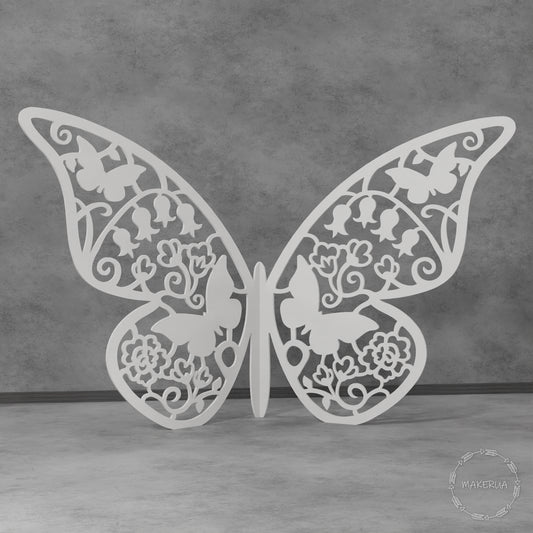 Butterfly Wings free standing centerpiece decoration backdrop photo booth party prop event birthday wedding decor 05