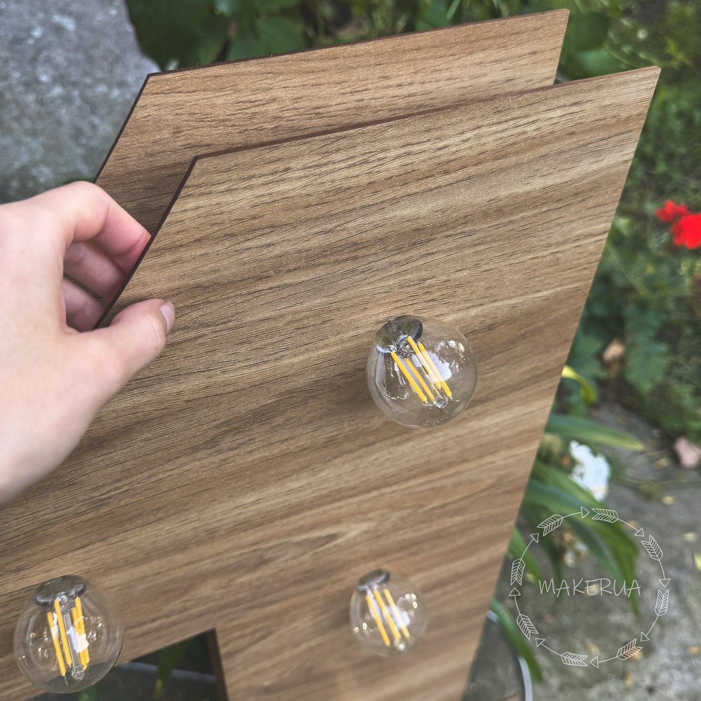 Number 5 Five birthday 1m (3.3ft) + LED Light Bulbs marquee numbers neon sign backdrop white decoration large giant big party props decor NHT5