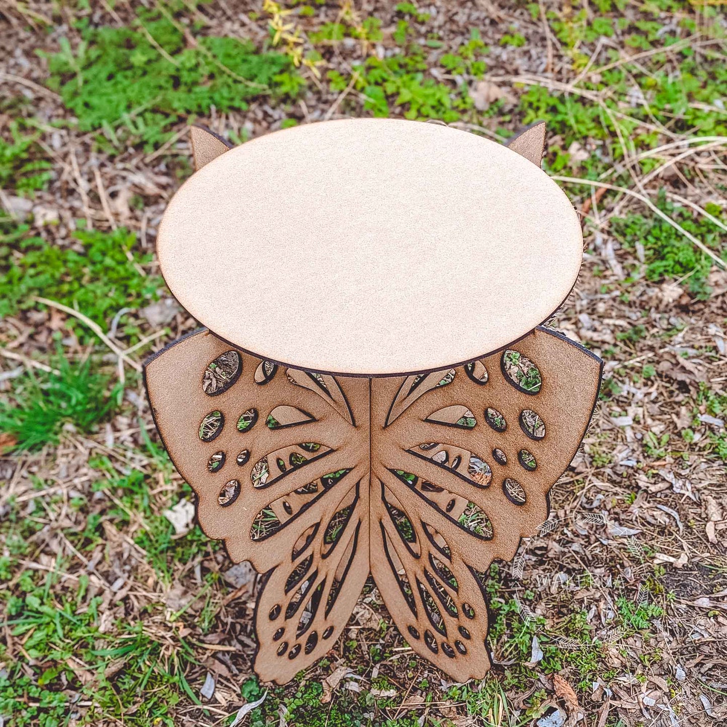 Butterfly Table round stand pedestal wings sweet cake baby shower girl birthday wedding decorations room ideas interior angel decor