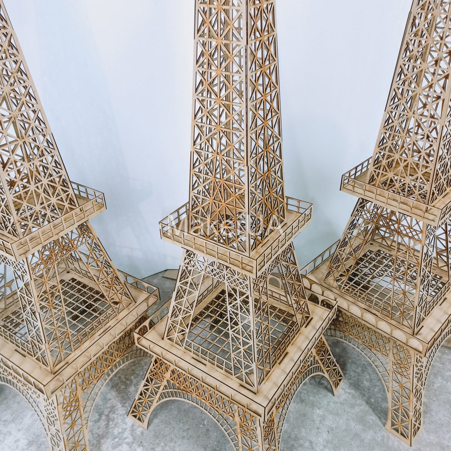 Eiffel Tower Paris 3d centerpiece decoration photo booth party prop event birthday wedding decor