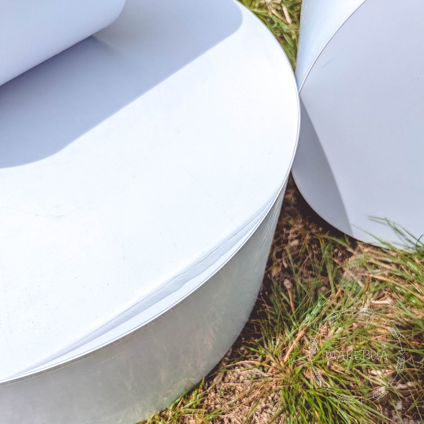 3pcs/set White Plinths stand column cylinder pedestal display pillar round table cake flower wedding birthday party