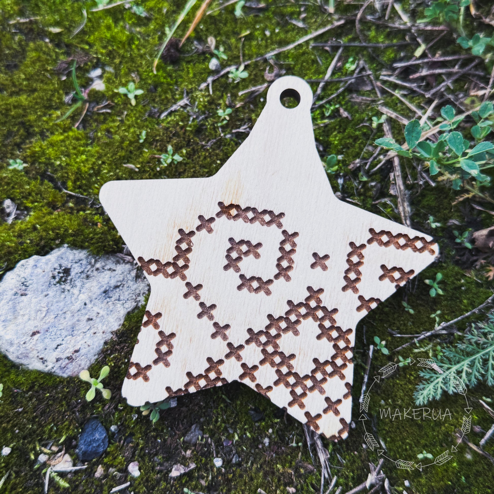 wooden christmas ornaments tree decor etsy 5